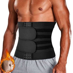 Men Waist Trainer Fitness Slimming Sauna Body Shaper Corset for Abdomen Weight Loss Trimmer Belt Sweat Workout Fat Burner