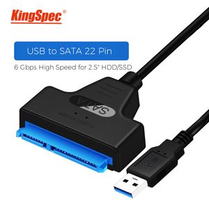 Cable SATA3 al por mayor-Cable SATA3 SATA al adaptador USB de hasta Gbps Soporte para un disco duro HDD externo de pulgadas SATA PIN SATA