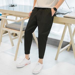 Design Casual Men Pants Cotton Slim Spring Summer Fit Chinos Fashion Trousers Male Clothing Men's