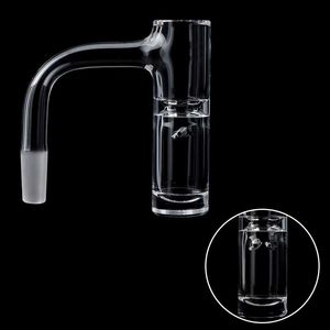 Full Weld Beveled Edge Highbrid Auto Spinner Smoking Quartz Banger 20mmOD Male Female Seamless Terp Slurper Nails For Glass Water Bongs Dab Oil Rigs Pipes