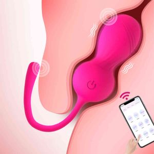 Ägg app fjärrkontroll vibrerande bärbara trosor vibrator vagina kegel boll g spot stimulator massager sexleksaker för kvinnor 1124