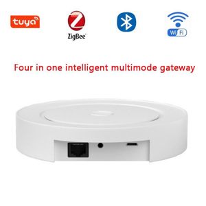 Smart Home Control Tuya Zigbee Multi-Mode Gateway 4 In 1 WiFi Bluetooth-compatible Wired And Wireless Dual Remote Host