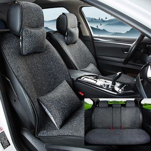 Capas de assento de carro 5-9 kits cobrem o Universal Four Seasons Cushion Automotor Acessórios InteriorCar