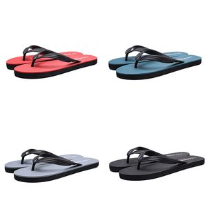 Slipper Men Sports Fashion Slide Blue Red Grey Black Casual Beach Shoes Hotel Flip Flops Summer Discount Price Outdoor Mens Slippers177 S S177