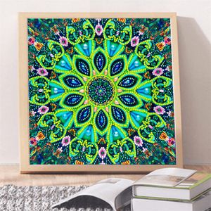 5D DIY Specjalny kształt Diamentowe Zestawy Diamentowe Zestawy Cross Stitch Part Diament Haft Sowa Drzewo Dżetów Wall Art Canvas Zdjęcia Strona główna