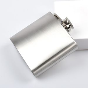 304 Stainless Steel Hip Flask 5oz Portable Whisky Stoup Wine Pot Alcohol Bottles