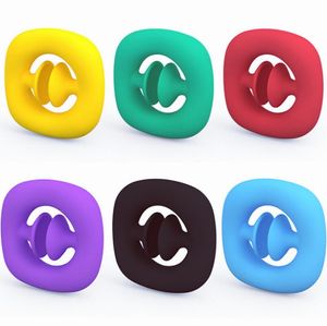 2021 Party Favor Silicone Snap Hand Grab Antistress Toys Autism Special Needs Stress Relief Calming Simple Dimple