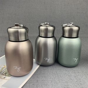 Thermos portatile da 300 ml Thermos da tè con filtro Tazza termica in acciaio inossidabile Tazza da caffè Bottiglia d'acqua Bottiglia d'acqua da viaggio 210809