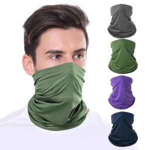 Silk Scarf Unisex Magic Scarf Utomhus Sport Cykel Huvudband Bike Cykling Balaclava Neck Tube Warmer Riding Bandanas Face Mask Y1229