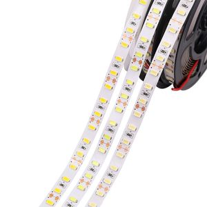 5m LED Luz de tira 5730 5630 Fita impermeável flexível 300led 60led / m 12v fita branca fria / branco quente