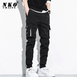 Chaifenko хип-хоп грузовые брюки мужские моды Harajuku Streetwear Multi Pocket Joggers брюки повседневные гарема M-8XL 210715