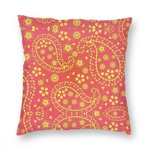 Cushion/Decorative Pillow Bandana Paisley Pattern Square Case Decorative Fashion Cushion Covers