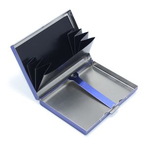 Kartenbox aus Edelstahl, Metallbrieftasche, Kartenpaket, Aufbewahrungsbox für Führerscheinwechsel