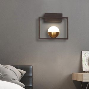 Duvar Lambası Modern 4 W LED Başucu Akrilik Nordic Stil Işıkları Yatak Odası Ofis Dış Aydınlatma
