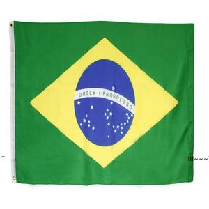NewDirect Factory 3x5 FTS 90CMX150CM 100% POLYESTER BR BRA BRASIL BRAZIL Flagga för dekoration EWE5579