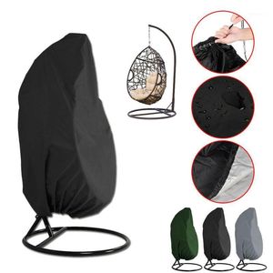 Chair Covers 1pc Cover Zipper Hanging Egg Waterproof Patio Swing Dustproof Outdoor Protector
