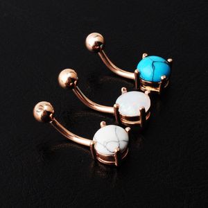Vintage Belly Button Ring Body Piercing Jewelry Medical Steel Women