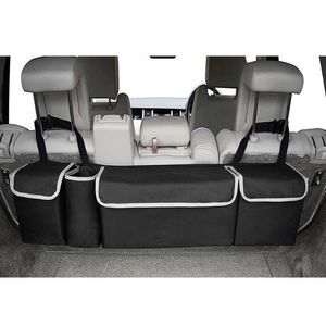 Organizador de Tronco de Carro Ajustável Backseat Saco de Armazenamento Alta Capacidade Multi-Uso Oxford Assento Back Organizadores Acessórios Interiores