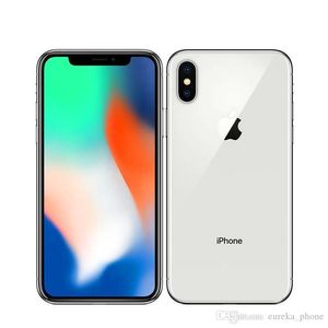 Apple iPhone X Face ID Tela sensível ao toque 3 GB de RAM iOS A11 Duas câmeras de 12 MP 4G LTE desbloqueado