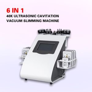 2021 Cavitation 6 in 1 슬리밍 뚱뚱한 손실 Lipo 레이저 RF 휴대용 초음파 진공 기계 판매