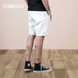 Summer Oversize White Denim Shorts Men Multi-Pockets Casual 100% Cotton Jeans Plus Size Clothes 210714