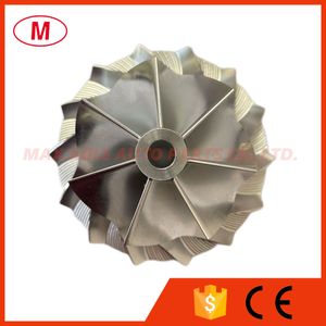 K26 5326-970-0001 50.33/72.60mm 7+7 blades High Performancw Turbocharger Turbo Billet compressor wheel /Aluminum 2618/Milling wheel for B*M*W M57D30TU2 Cartridge/CHRA