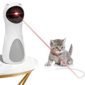 Kot Zabawki USB Automatyczny Toy Laser LED Interactive Smart Pet Funny Handheld Mode Light Dostawy Przyciągają uwagę