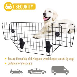 Wholesale Adjustable Dog Barrier Pet Safty For SUV Vehicle Car Cargo Area Trunk Mesh Wire