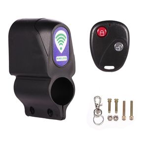 Anti-theft Bike Lock Cycling Security Lock Wireless Remote Control Vibration Alarm 110dB Bicycle Alarm bicycle lock 1246 Z2