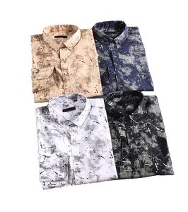 Plus Tamanhos 3XL homens casuais vintage camisas de manga curta verão camisa havaiana magro encaixar-se vários padrões de homem roupas Cardigan blouse m-3xl # 21