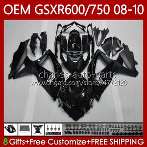 Инъекционная форма для Suzuki Body GSXR 600 750 CC 600CC 750CC GSXR600 K8 GSX-R750 88NO.1 GSXR-600 GSXR-750 08 09 10 GSXR750 GSX-R600 2008 2009 2010 2010 OEM обтекатель Glossy черный