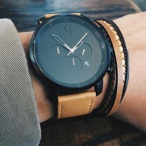 2021 luxury MV Quartz Watch lovers Watches Women Men Dress Watches Leather gold Wristwatches Fashion bracelet Casual sport Watches