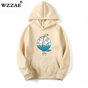 Rapper juice wrld hoodies män / kvinnor 2020 ny ankomster mode print pop hip hop style cool juice wrld sweatshirt hoody coats y0728