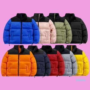 Luxo Moda Clássico bordado de letras Masculino Casaco estampado Parka Jaqueta de inverno Masculino Feminino Casaco de penas Jaquetas norte 1996