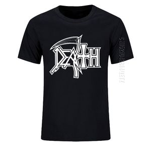 Död Rock Band Heavy Metal Men T-shirt Casual Round Neck Oversized Cotton T Shirt Födelsedaggåva Tshirt 210707