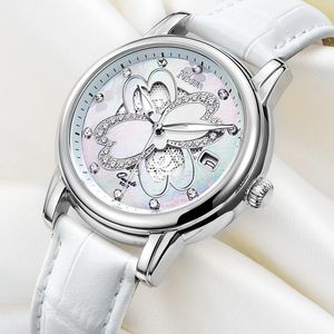Polshorloges Nesun Brand Ladies Luxury Fashion Trend Waterdichte Quartz Watch Business Casual Luminous Pointer Calendar Watches