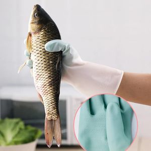 Wholesale silicone dish sponge resale online - 1 Pair Silicone Cleaning Gloves Dishwashing Scrubber Dish Washing Sponge Rubber Gloves Cleanings Tools