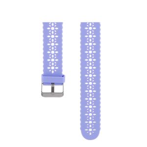 Hollow Silikon Pasek do Zegarek Apple 45mm 41mm 38mm 42mm 40mm 44mm Moda Kobiety Bransoletka Nadgarstek Iwatch Series 7 6 5 4 3 SE Watchband Smart Akcesoria