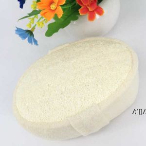 Bath Scrubbers Natural Loofah Sponge Scrubber Brush Exfoliating Shower Body Spa Massager for Men and Women LLE11997