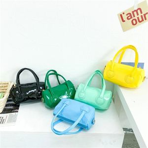 Patent Leather Children's Purse Handbags Small Shoulder Bags Baby Girls' Accessories Purse Bag Candy Color Kids Messenger Bag