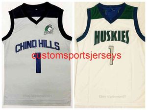 Stitched Lamelo Ball #1 Chino Hills HUSKIES Basketball Jersey high school XS-6XL Custom Any Name Number Basketball Jerseys