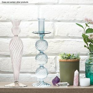 Candle Holders Silicon Glass Holder Retro Furniture Wedding Decoration Accessories Romantic Christmas Ho J2i3