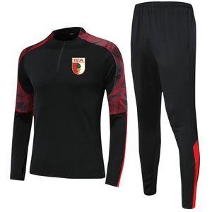 FC Augsburg Dzieci Rozmiar 4xs do 2xl dresy dresowe dla 2xl ustawiają mężczyzn Suits Sport