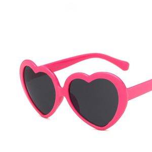 Moda Street Trends Heart Shaped Kid Okulary Dzieci Retro Śliczne Okulary przeciwsłoneczne Ramki Dziewczyny Chłopcy Dziecko Eyeglasses