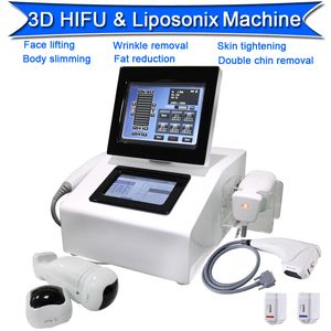 Kroppskontureringsmaskin Liposonix Slimming Viktminskning Maskiner 3D Hifu Wrinkle Removal Face Lift Beauty Equipment