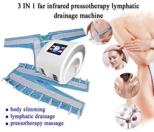 24 air bags wave Full Body Massager presoterapia Pressotherapy Massage Compression Circulator Leg Arm Waist - Lymphatic Drainage Machine For Muscles Relax