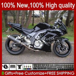 Fairings para Suzuki SV1000 SV650 SV-650 SV 1000 650 S 03-13 30NO.0 SV-1000 SV650S Sv1000 04 04 05 06 07 08 SV 650S 1000S 2003 2009 2010 2012 2013 Bodys Black Black