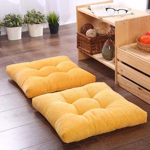 Kudde japansk förtjockad cattail hasso stol kudde svansbone ortopedisk rund tatami madrass futon 1 pack