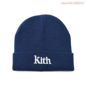 Serif Beanie Kith Herfst Winter Hoeden Voor Mannen Vrouwen Dames Acryl Geboeid Skull Cap Gebreide Hip Hop Casual Skullies Outdoor 1f8z9category