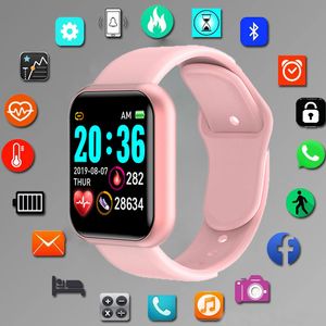 Smartwatch Smart-Armbanduhr, intelligentes Armband, Fitness-Tracker, Schrittzähler, Armband, Blutdruck, Herzfrequenzmesser, digitale Sport-Armbanduhr, Bluetooth